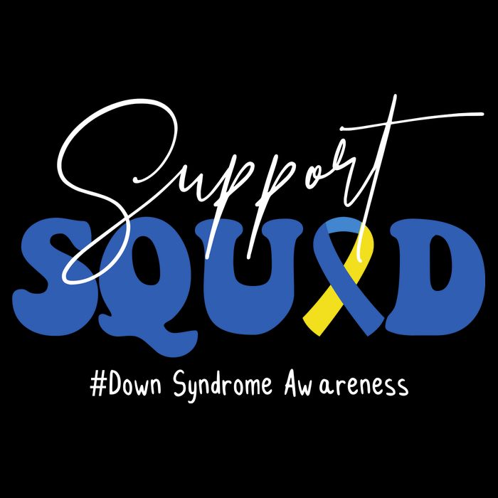 Support Squad Down Syndrome Awareness Month Zip Tote Bag