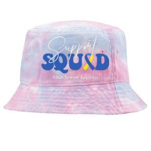 Support Squad Down Syndrome Awareness Month Tie-Dyed Bucket Hat