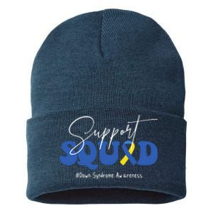 Support Squad Down Syndrome Awareness Month Sustainable Knit Beanie