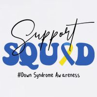 Support Squad Down Syndrome Awareness Month USA-Made Doggie Bandana