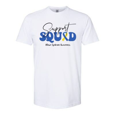 Support Squad Down Syndrome Awareness Month Softstyle® CVC T-Shirt