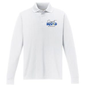 Support Squad Down Syndrome Awareness Month Performance Long Sleeve Polo