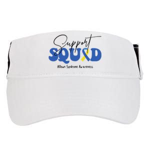 Support Squad Down Syndrome Awareness Month Adult Drive Performance Visor