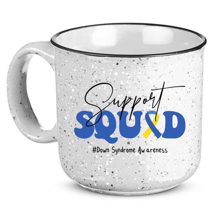 Support Squad Down Syndrome Awareness Month 15oz Campfire Ceramic Mug