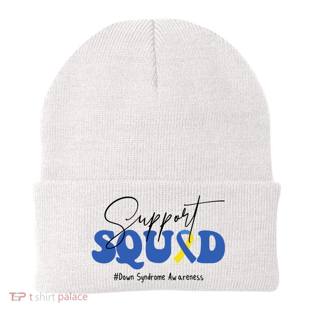 Support Squad Down Syndrome Awareness Month Beanie
