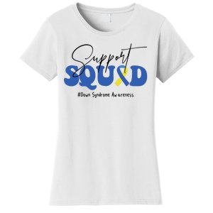 Support Squad Down Syndrome Awareness Month Women's T-Shirt