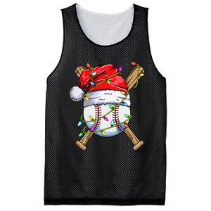 Santa Sports Design For Christmas Baseball Player Mesh Reversible Basketball Jersey Tank