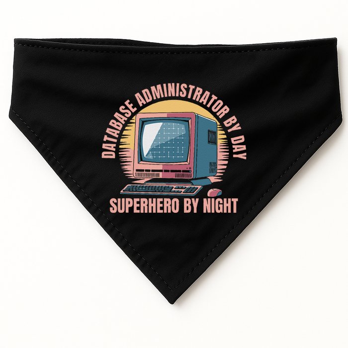 Sql Security Data Dbms Database Administrator USA-Made Doggie Bandana