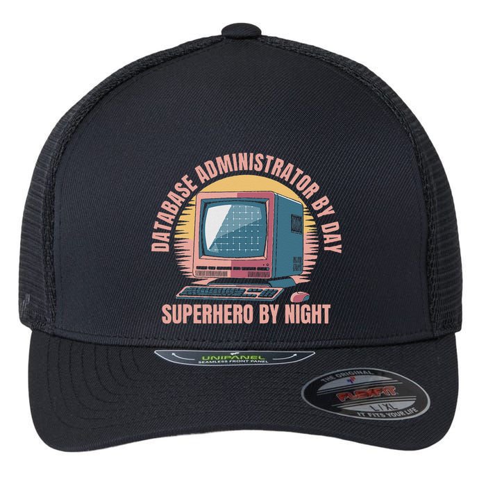 Sql Security Data Dbms Database Administrator Flexfit Unipanel Trucker Cap