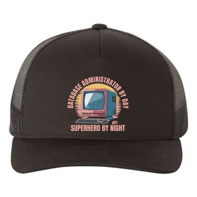 Sql Security Data Dbms Database Administrator Yupoong Adult 5-Panel Trucker Hat