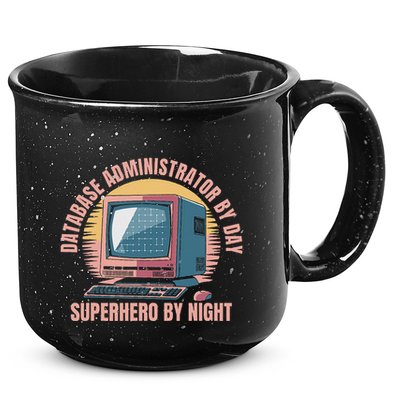 Sql Security Data Dbms Database Administrator 15oz Campfire Ceramic Mug