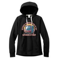 Sql Security Data Dbms Database Administrator Women's Fleece Hoodie