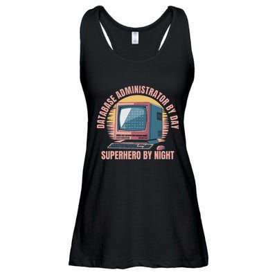 Sql Security Data Dbms Database Administrator Ladies Essential Flowy Tank