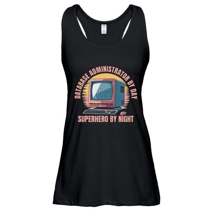 Sql Security Data Dbms Database Administrator Ladies Essential Flowy Tank