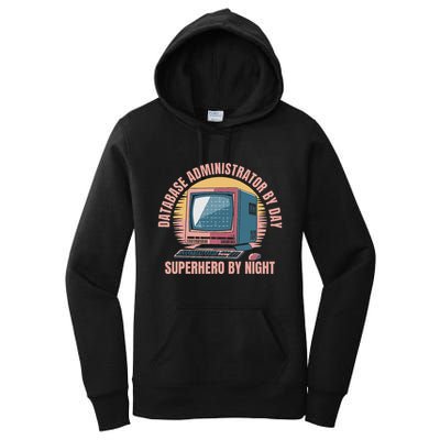 Sql Security Data Dbms Database Administrator Women's Pullover Hoodie