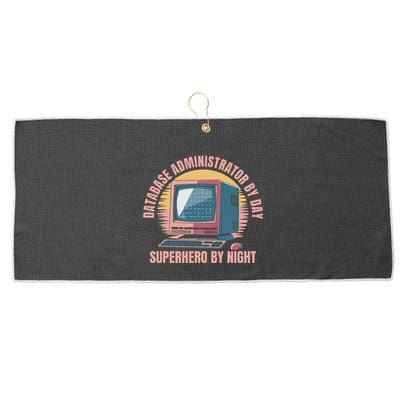 Sql Security Data Dbms Database Administrator Large Microfiber Waffle Golf Towel