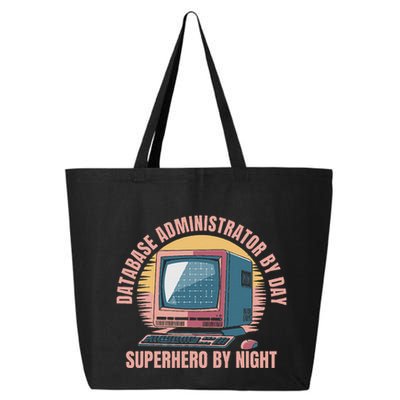 Sql Security Data Dbms Database Administrator 25L Jumbo Tote