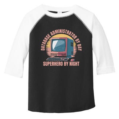 Sql Security Data Dbms Database Administrator Toddler Fine Jersey T-Shirt