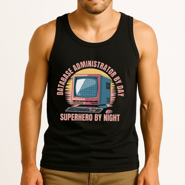 Sql Security Data Dbms Database Administrator Tank Top