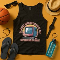 Sql Security Data Dbms Database Administrator Tank Top