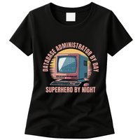 Sql Security Data Dbms Database Administrator Womens T-Shirt