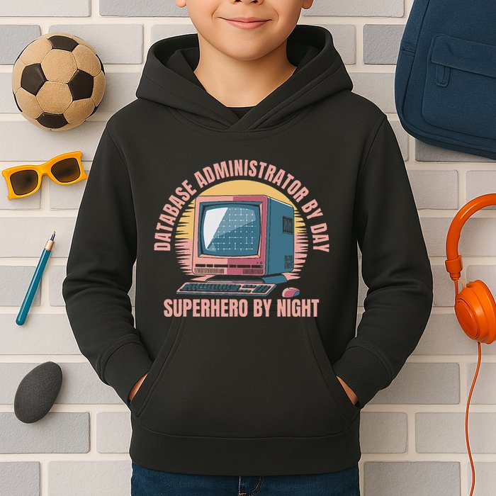 Sql Security Data Dbms Database Administrator Kids Hoodie