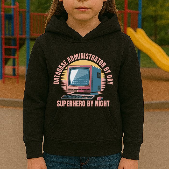 Sql Security Data Dbms Database Administrator Kids Hoodie