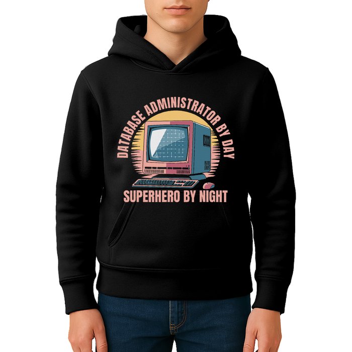 Sql Security Data Dbms Database Administrator Kids Hoodie