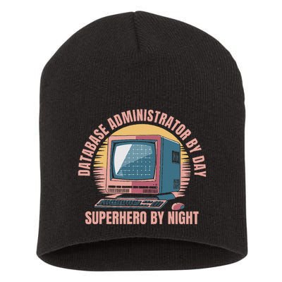Sql Security Data Dbms Database Administrator Short Acrylic Beanie
