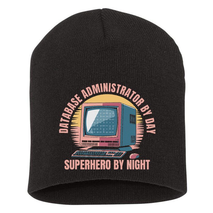 Sql Security Data Dbms Database Administrator Short Acrylic Beanie