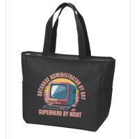Sql Security Data Dbms Database Administrator Zip Tote Bag