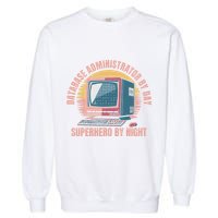Sql Security Data Dbms Database Administrator Garment-Dyed Sweatshirt