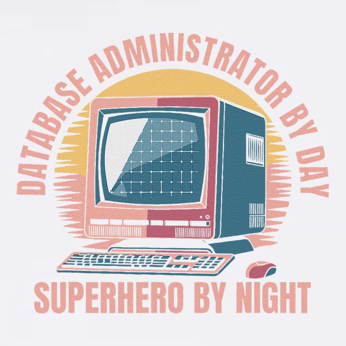 Sql Security Data Dbms Database Administrator Garment-Dyed Sweatshirt