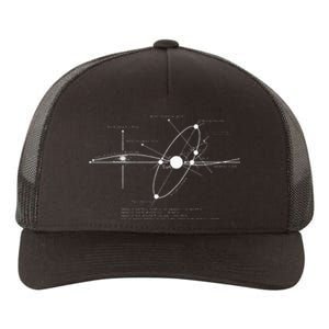 Solar Systems Diagram Astronomy Lover Astronomer Space Gift Yupoong Adult 5-Panel Trucker Hat