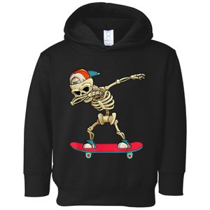 Skeleton Skateboard Dabbing Skate Skeleton TShirt Toddler Hoodie