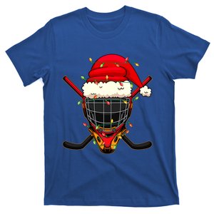 Santa Sports Design Christmas Hockey Player Great Gift T-Shirt