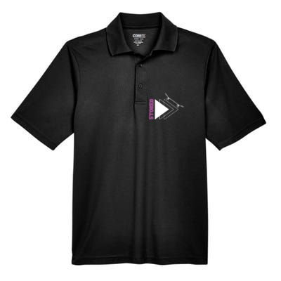 Stoke Skateboard Design Rip It Up Get Stoked Men's Origin Performance Pique Polo