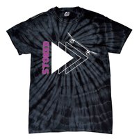 Stoke Skateboard Design Rip It Up Get Stoked Tie-Dye T-Shirt