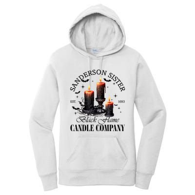 Sanderson Sisters Est 1693 Candle Company Halloween Bad Witches Vibes Women's Pullover Hoodie