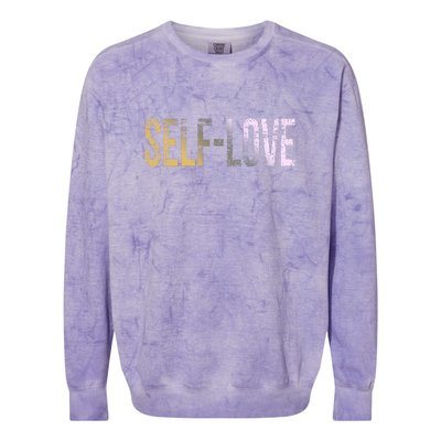 Selflove Colorblast Crewneck Sweatshirt