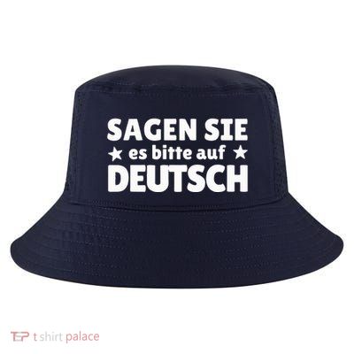Sagen Sie Es Bitte Auf Deutsch German Teacher Cool Comfort Performance Bucket Hat