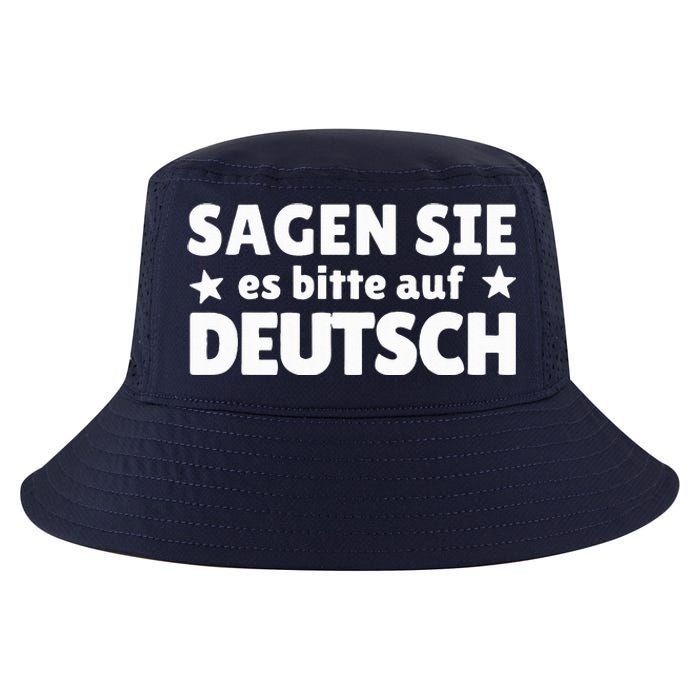 Sagen Sie Es Bitte Auf Deutsch German Teacher Cool Comfort Performance Bucket Hat