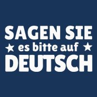 Sagen Sie Es Bitte Auf Deutsch German Teacher 7 Panel Mesh Trucker Snapback Hat