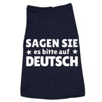 Sagen Sie Es Bitte Auf Deutsch German Teacher Doggie Tank