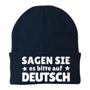 Sagen Sie Es Bitte Auf Deutsch German Teacher Knit Cap Winter Beanie