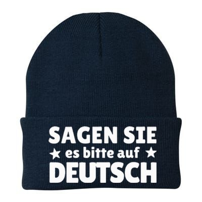 Sagen Sie Es Bitte Auf Deutsch German Teacher Knit Cap Winter Beanie