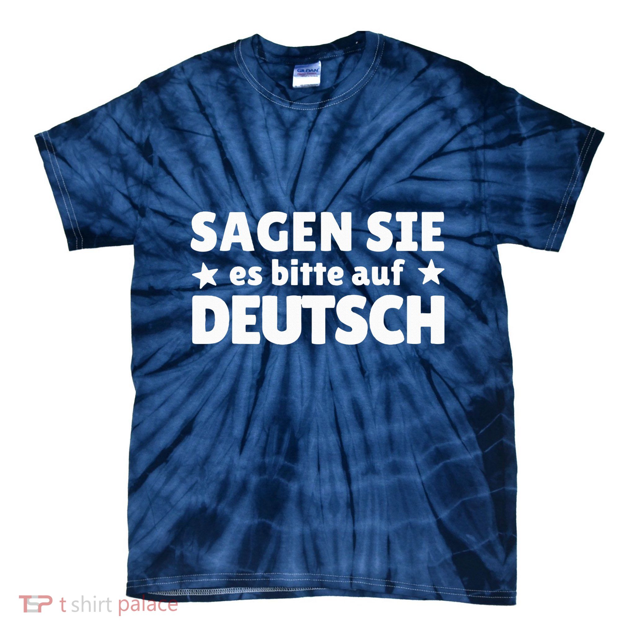 Sagen Sie Es Bitte Auf Deutsch German Teacher Tie-Dye T-Shirt