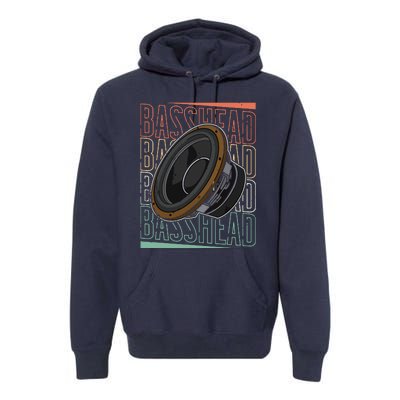 Subwoofer Sound Engineer Audio Synthesizer Music Mixer Premium Hoodie