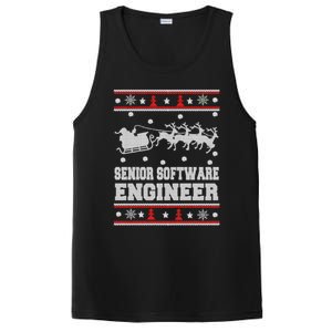 Senior Software Engineer Ugly Christmas PosiCharge Competitor Tank