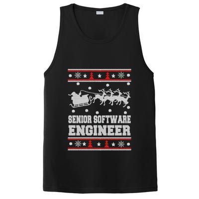 Senior Software Engineer Ugly Christmas PosiCharge Competitor Tank